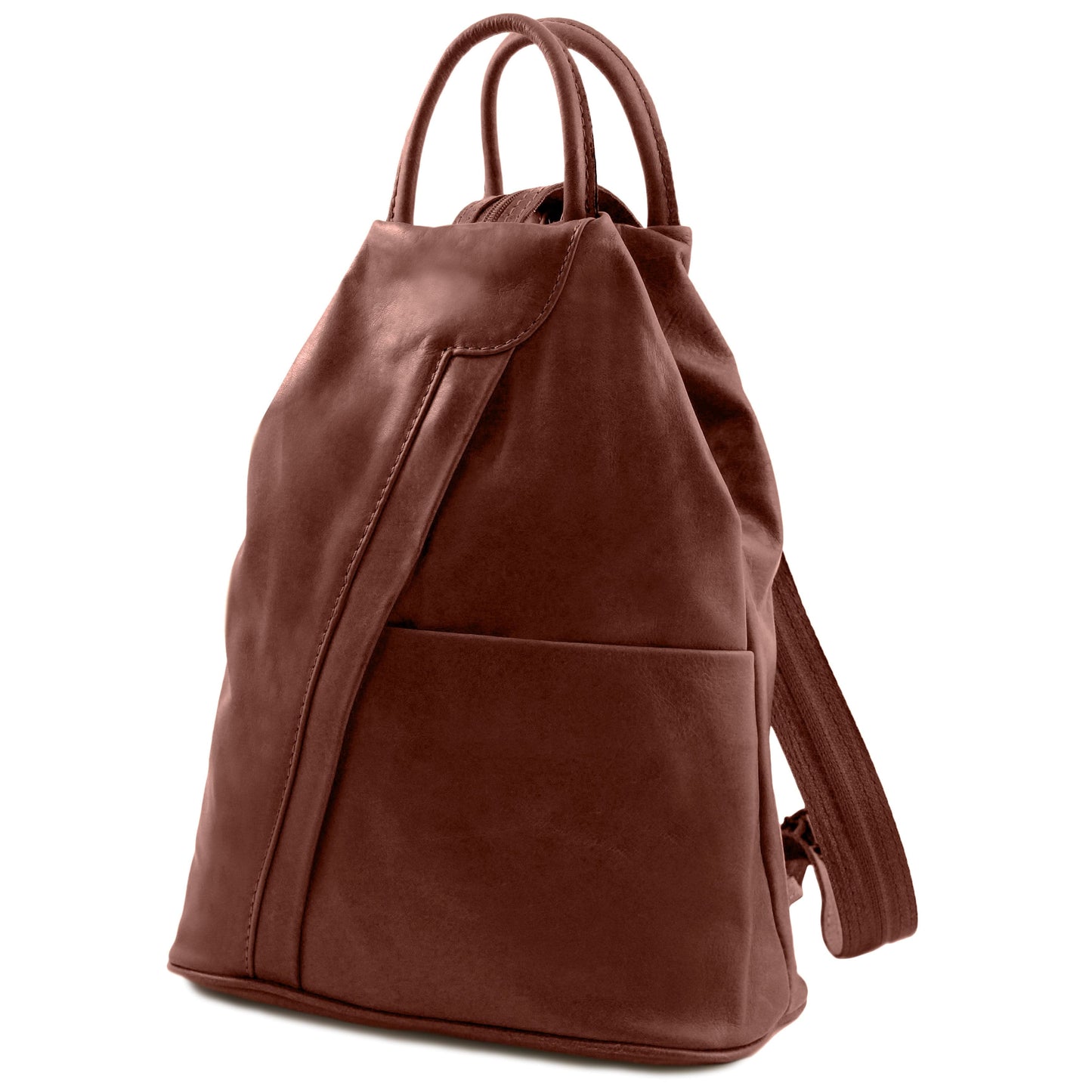 Shanghai - Italian leather backpack - full-grain leather | TL140963
