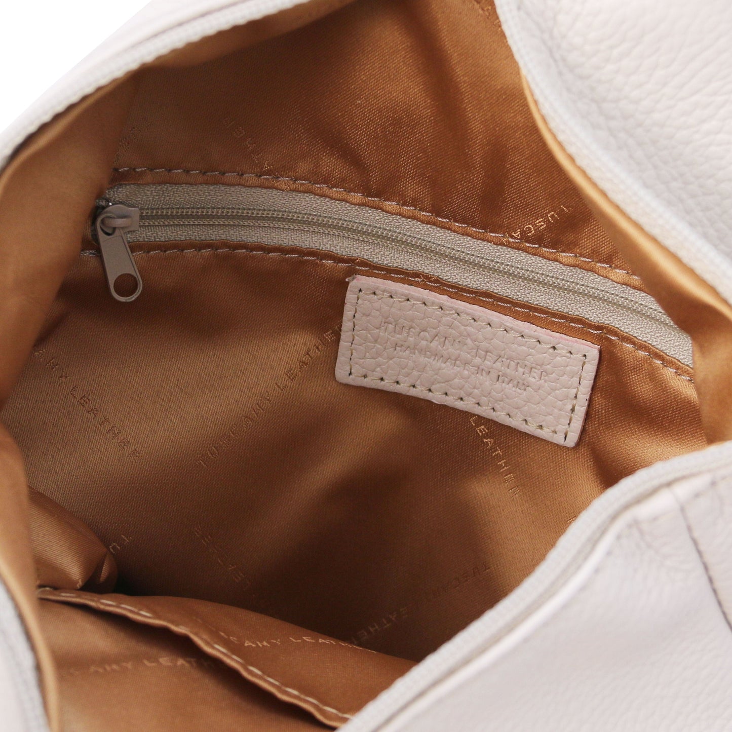 Shanghai - Italian leather backpack - pebbled leather | TL141881