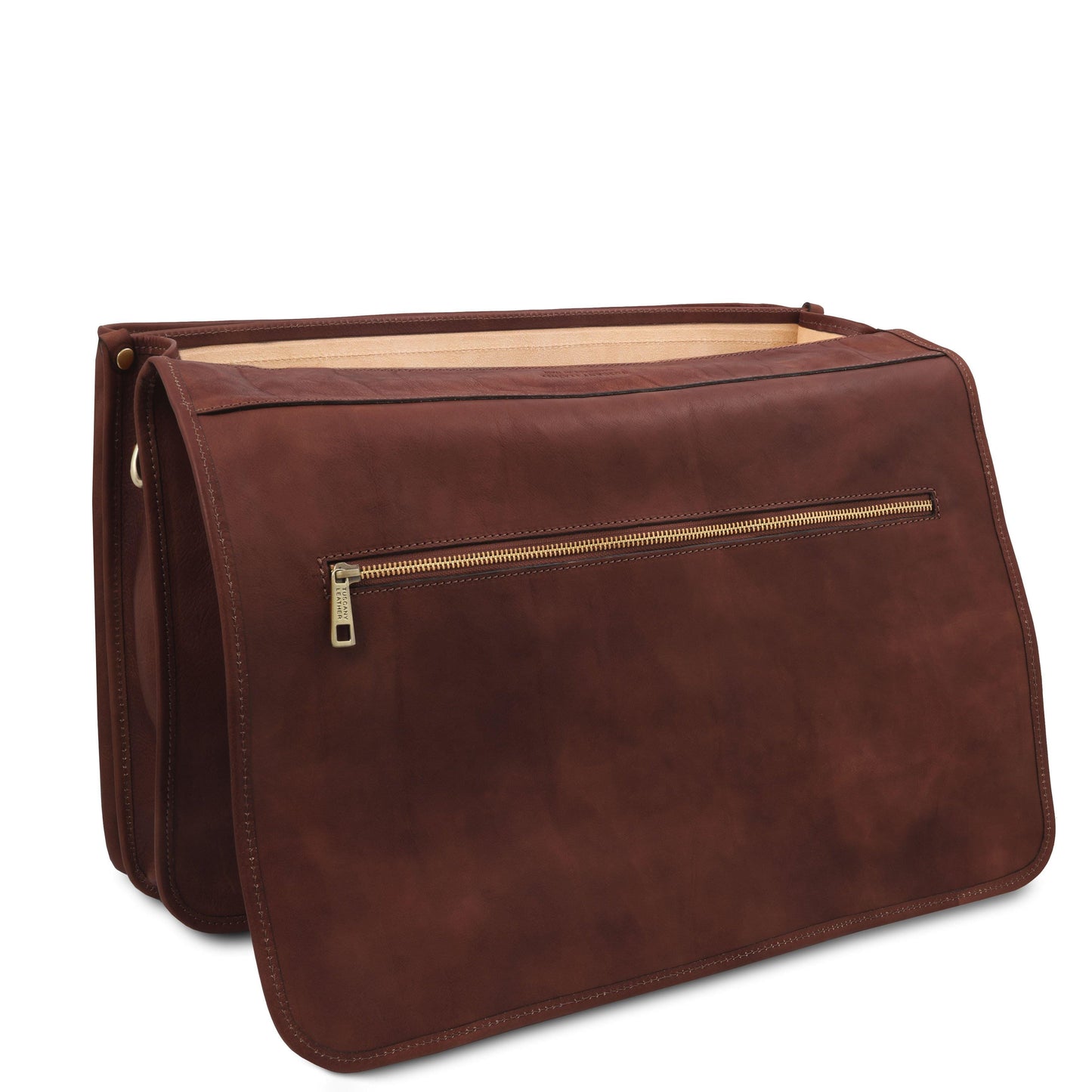 Ancona - Leather messenger bag | TL142073