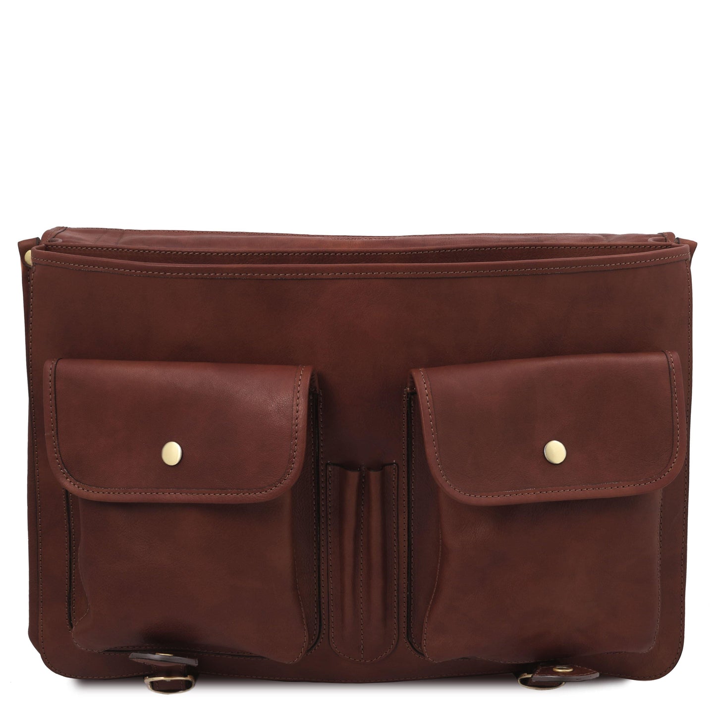 Ancona - Leather messenger bag | TL142073