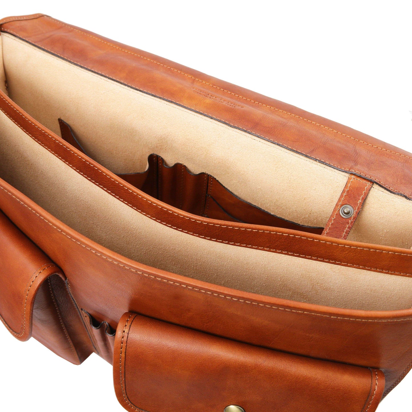 Ancona - Leather messenger bag | TL142073