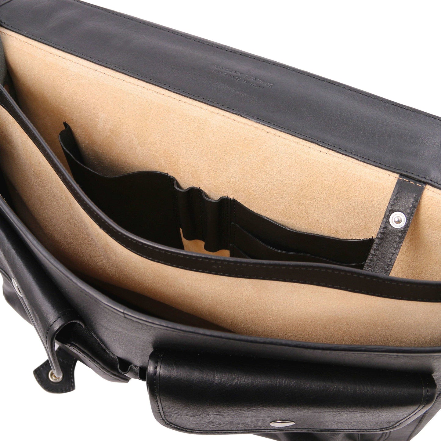 Ancona - Leather messenger bag | TL142073
