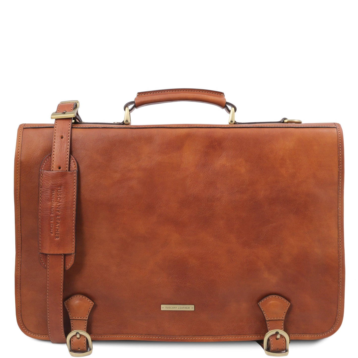 Ancona - Leather messenger bag | TL142073