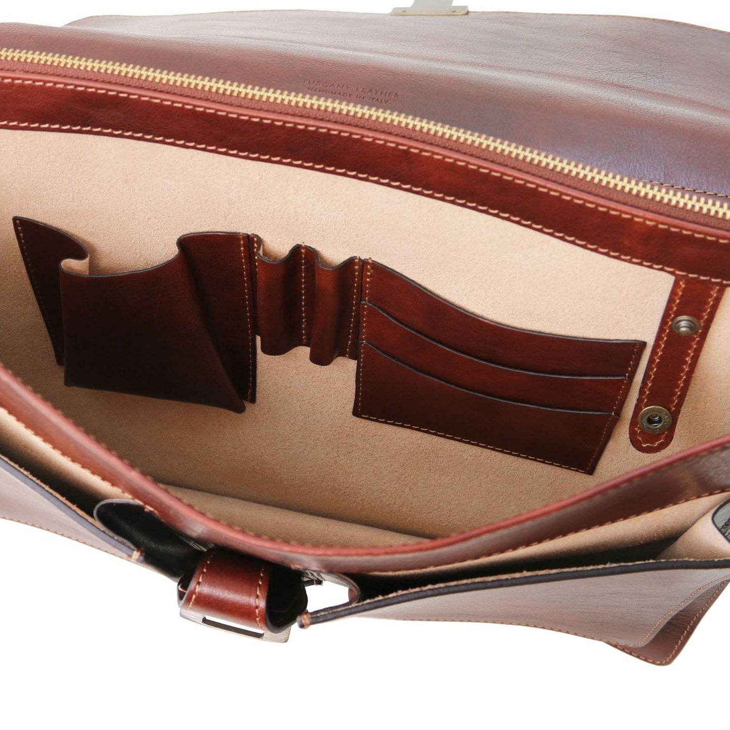 Assisi - Leather briefcase 3 compartments | TL141825