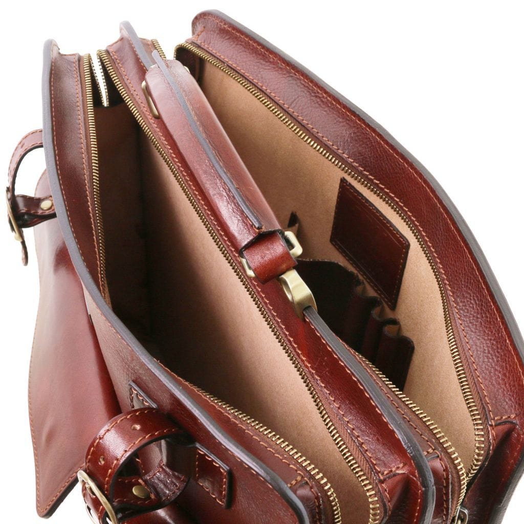 Venezia - Leather briefcase 2 compartments | TL141268