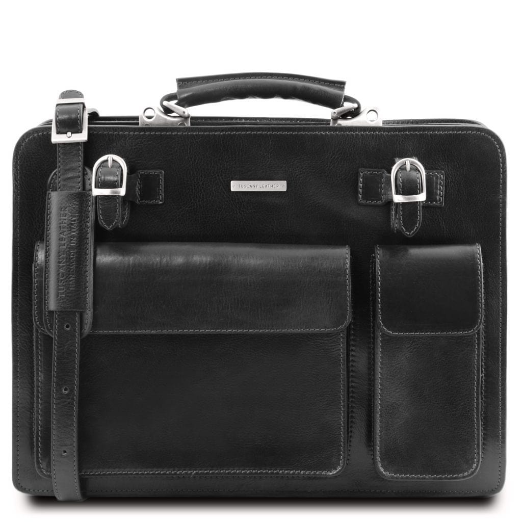 Venezia - Leather briefcase 2 compartments | TL141268