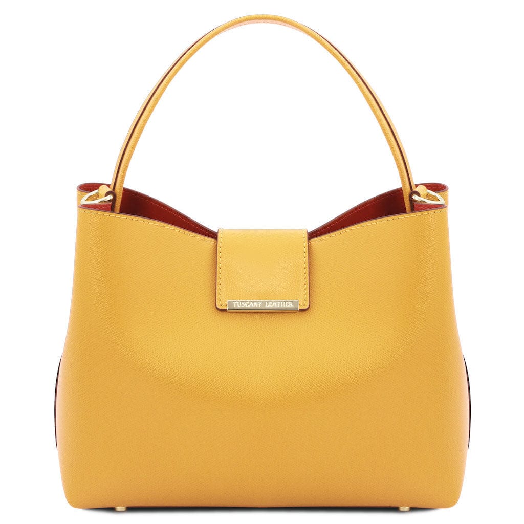 Clio - Palmellato leather bucket bag | TL141690