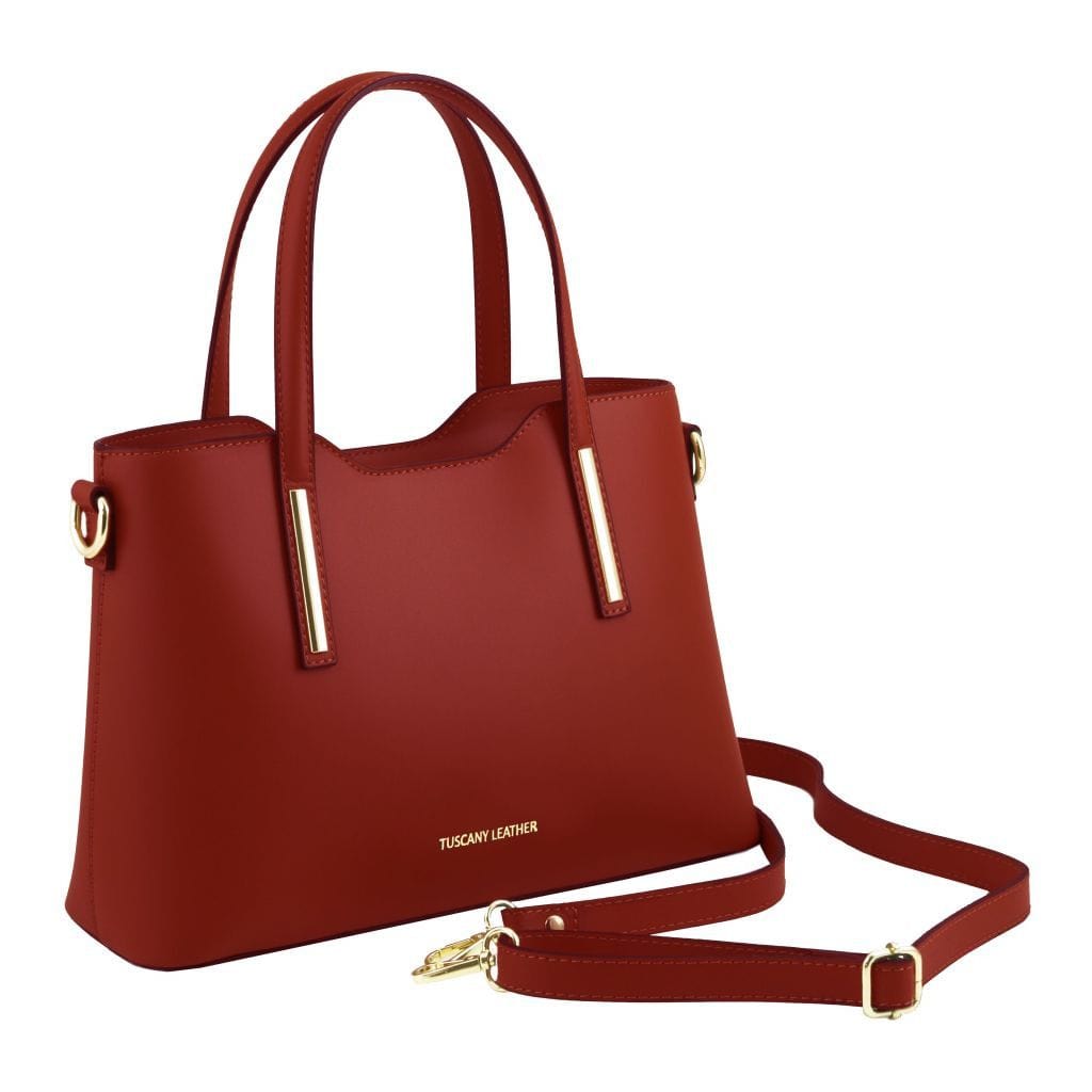 Olimpia - Italian leather tote - Small size | TL141521