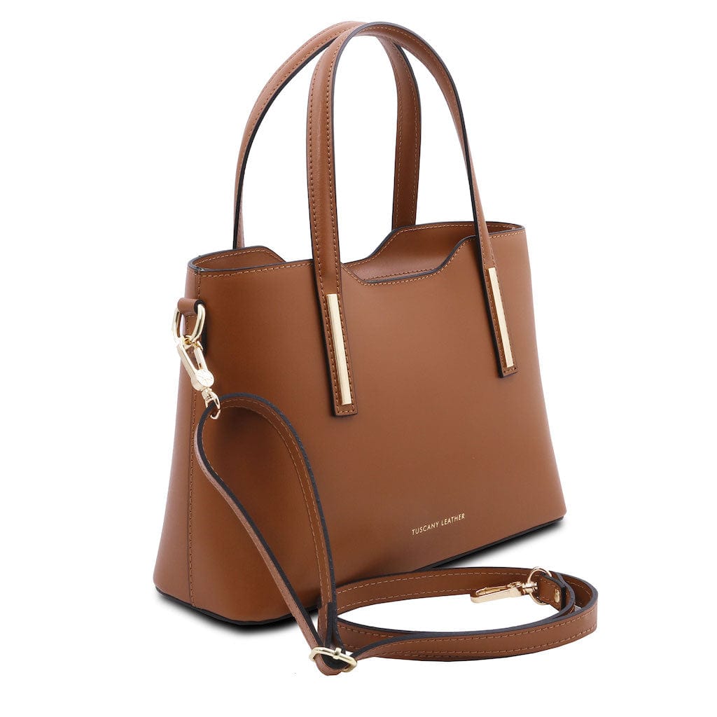 Olimpia - Italian leather tote - Small size | TL141521