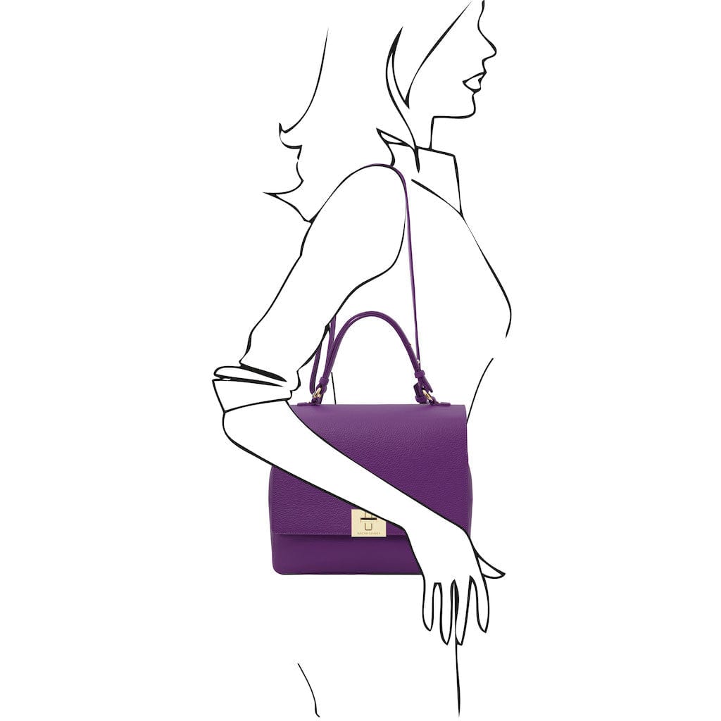 Silene - Leather 3-in-1 convertible backpack / shoulder bag / handbag | TL142152