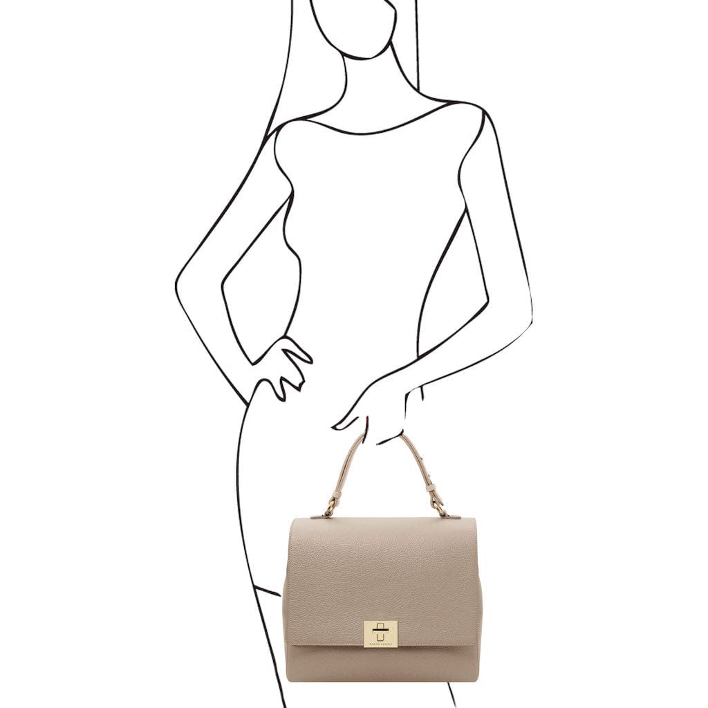 Silene - Leather 3-in-1 convertible backpack / shoulder bag / handbag | TL142152