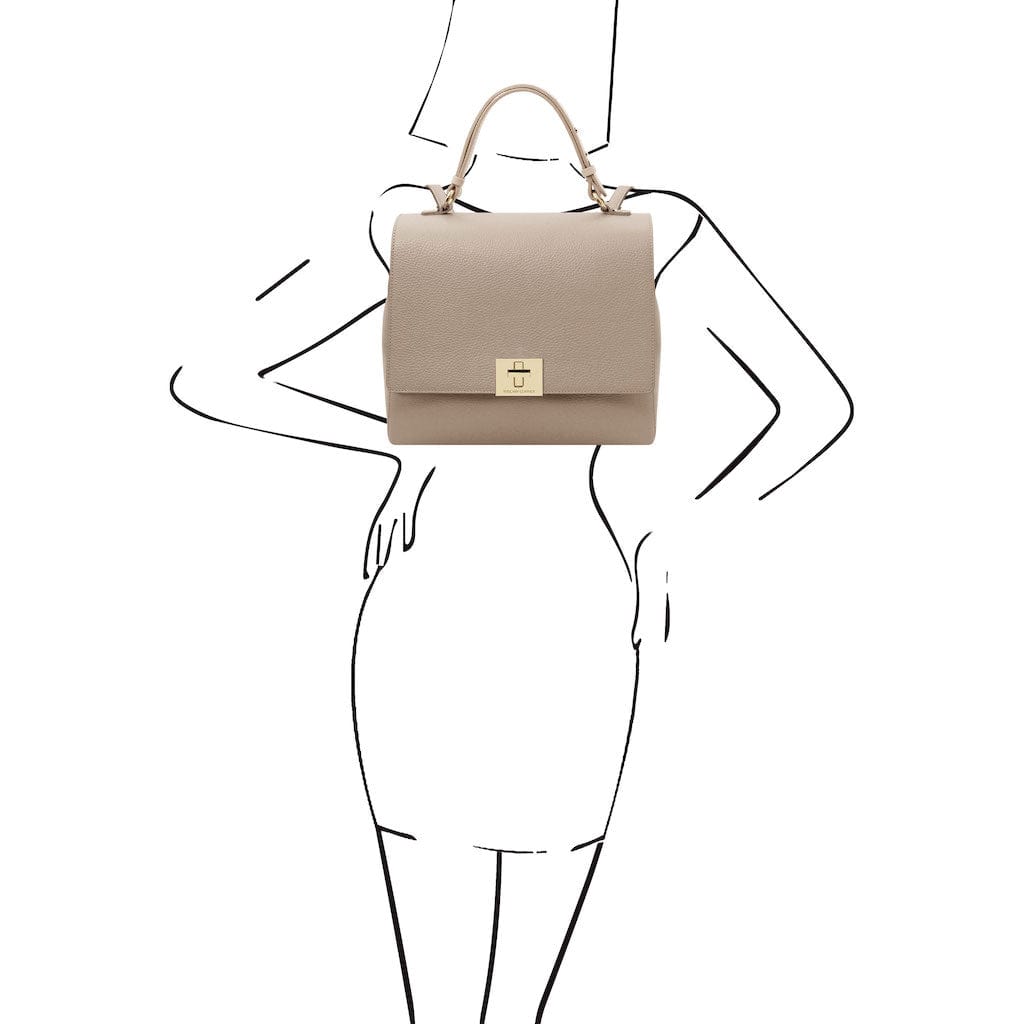 Silene - Leather 3-in-1 convertible backpack / shoulder bag / handbag | TL142152