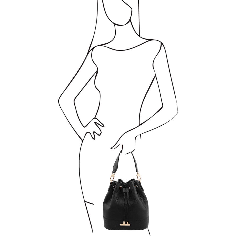 TL Bag - Leather bucket bag | TL142146
