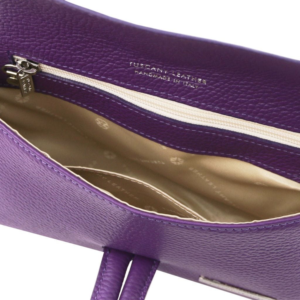 TL Bag - Foldover Leather Clutch | TL141990