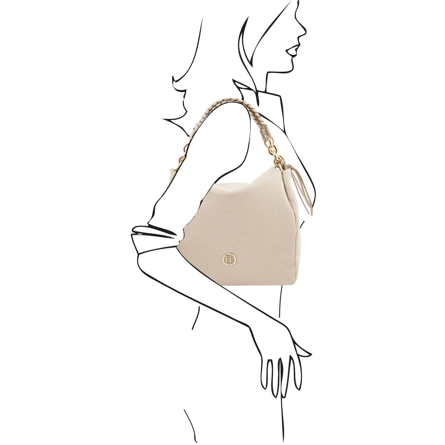 Amy - Soft Italian leather shopping bag | TL142385