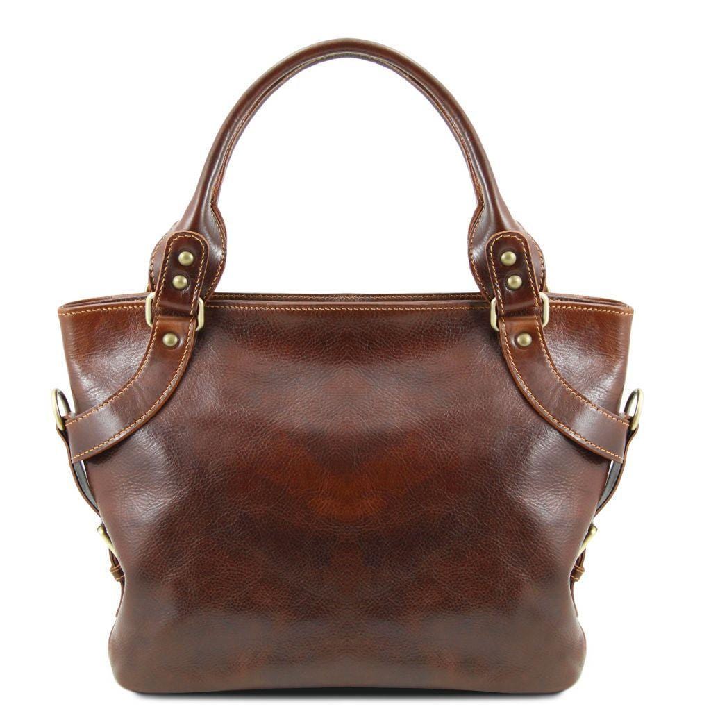 Ilenia - Leather shoulder bag | TL140899