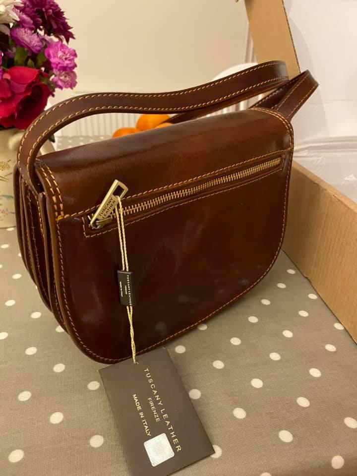 Isabella - Lady leather saddle bag | TL9031