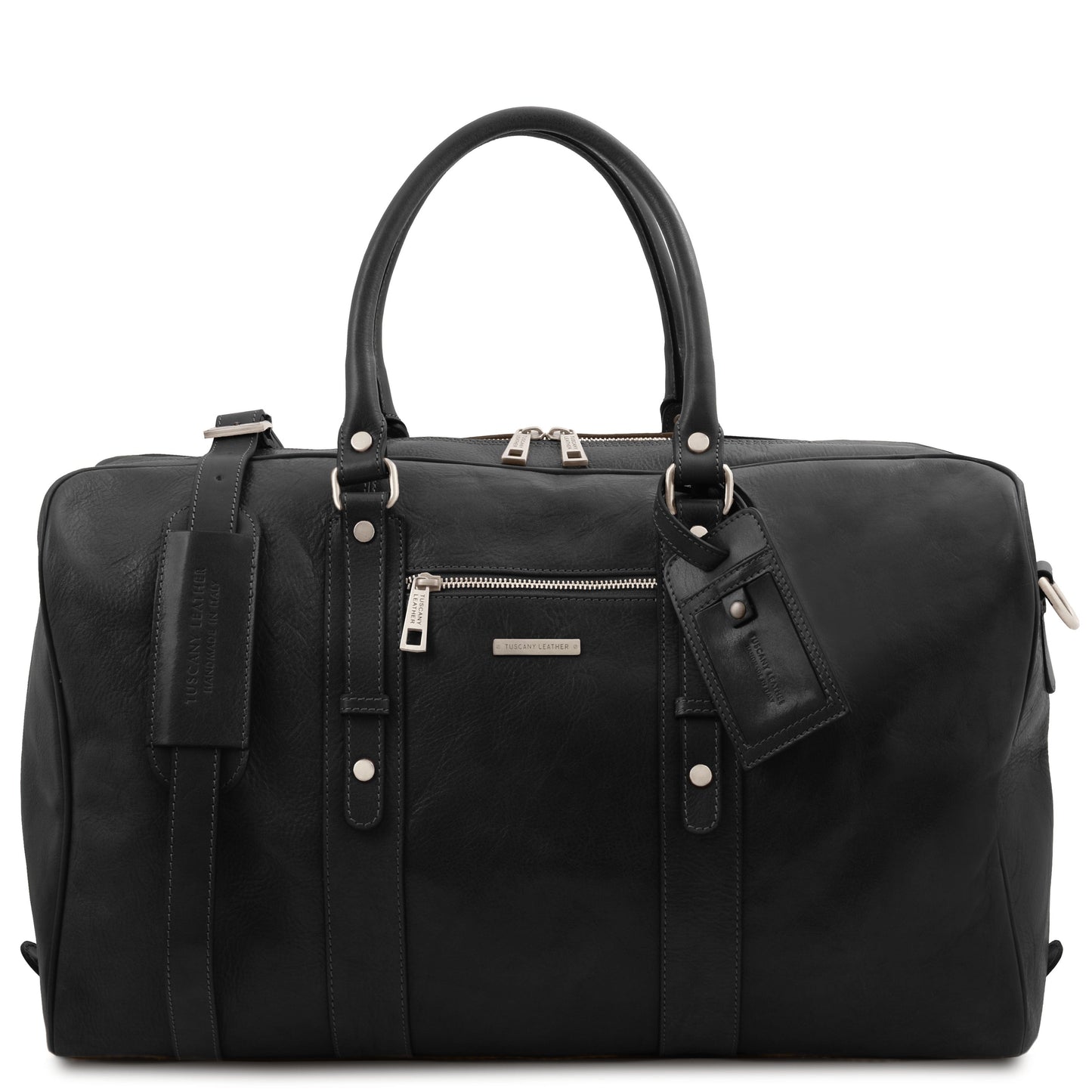 TL Voyager - Leather travel bag with front pocket | TL142140