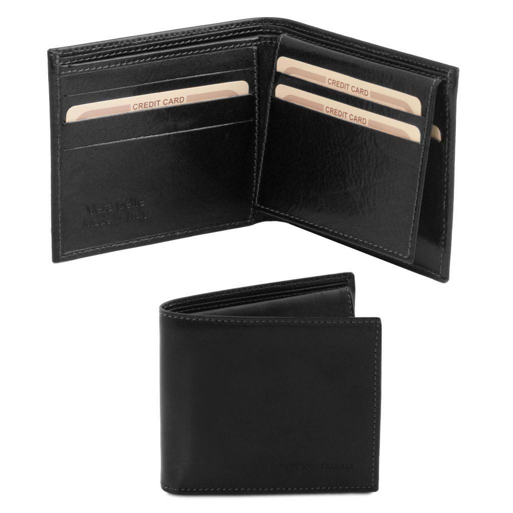Exclusive leather tri fold wallet for men | TL141353