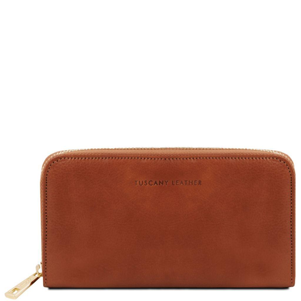 Exclusive zip around leather wallet | TL141206