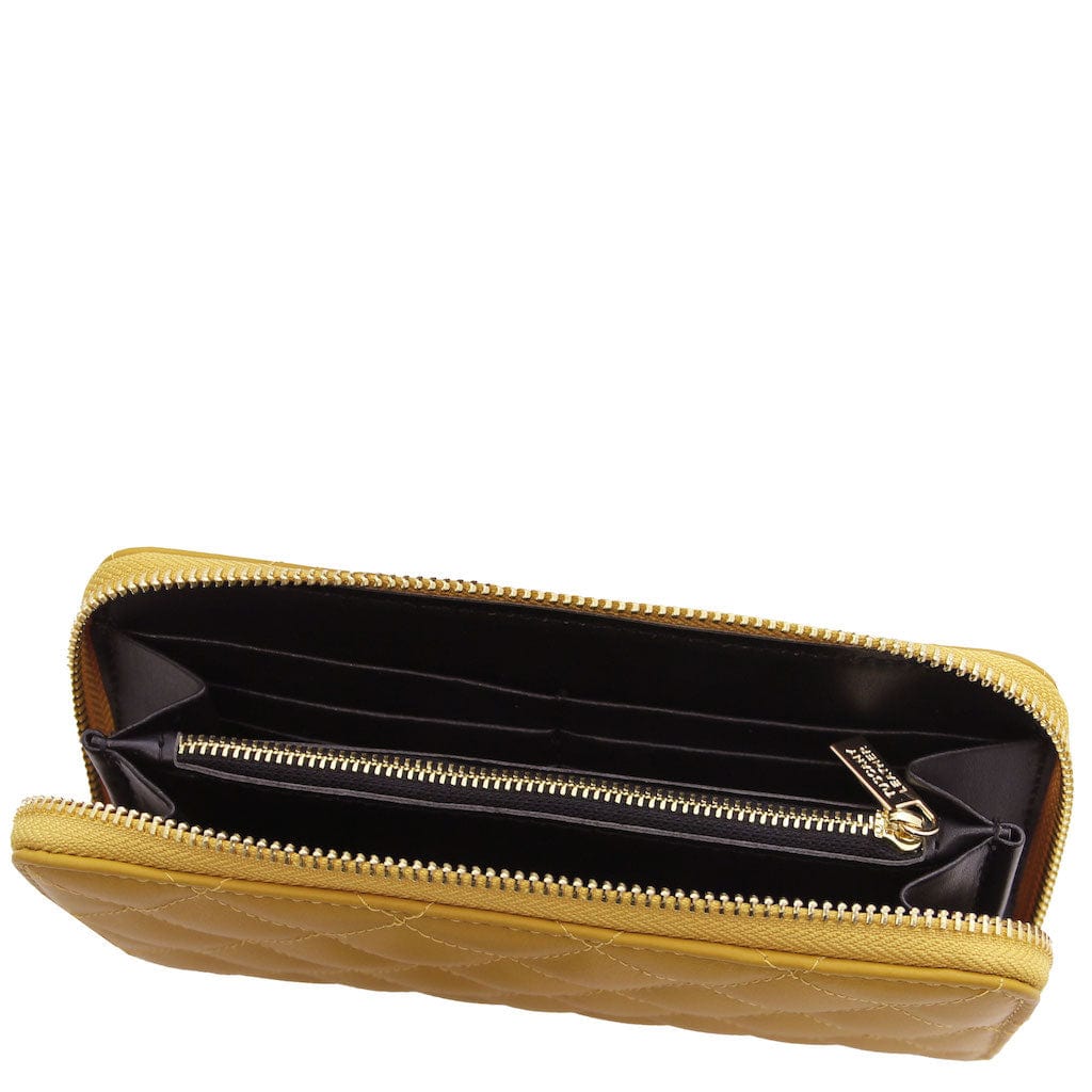 Penelope - Exclusive zip around quilted leather wallet | TL142316