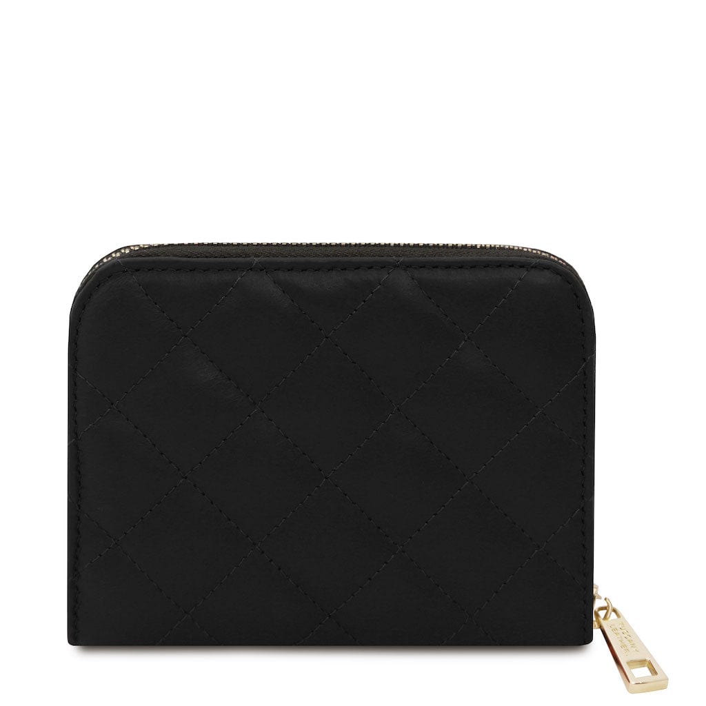 Teti - Exclusive zip around soft quilted leather wallet | TL142319