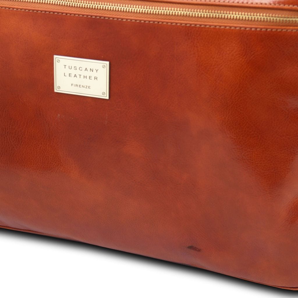 Varsavia - Leather pilot case with two wheels | TL141888