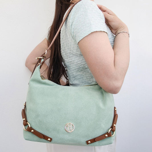 Sierra - Suede Hobo Bag | TL142419
