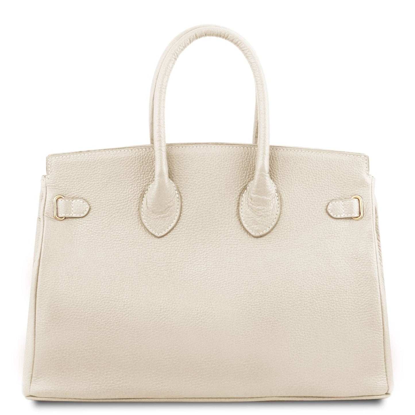 TL Bag - Leather handbag with golden hardware | TL141529