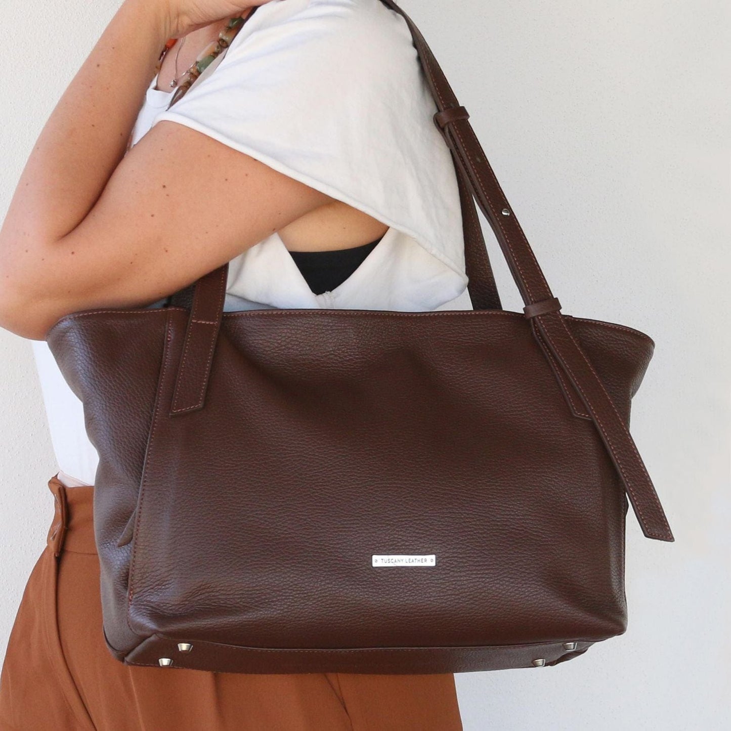 TL Bag - Soft leather shopping bag | TL142230