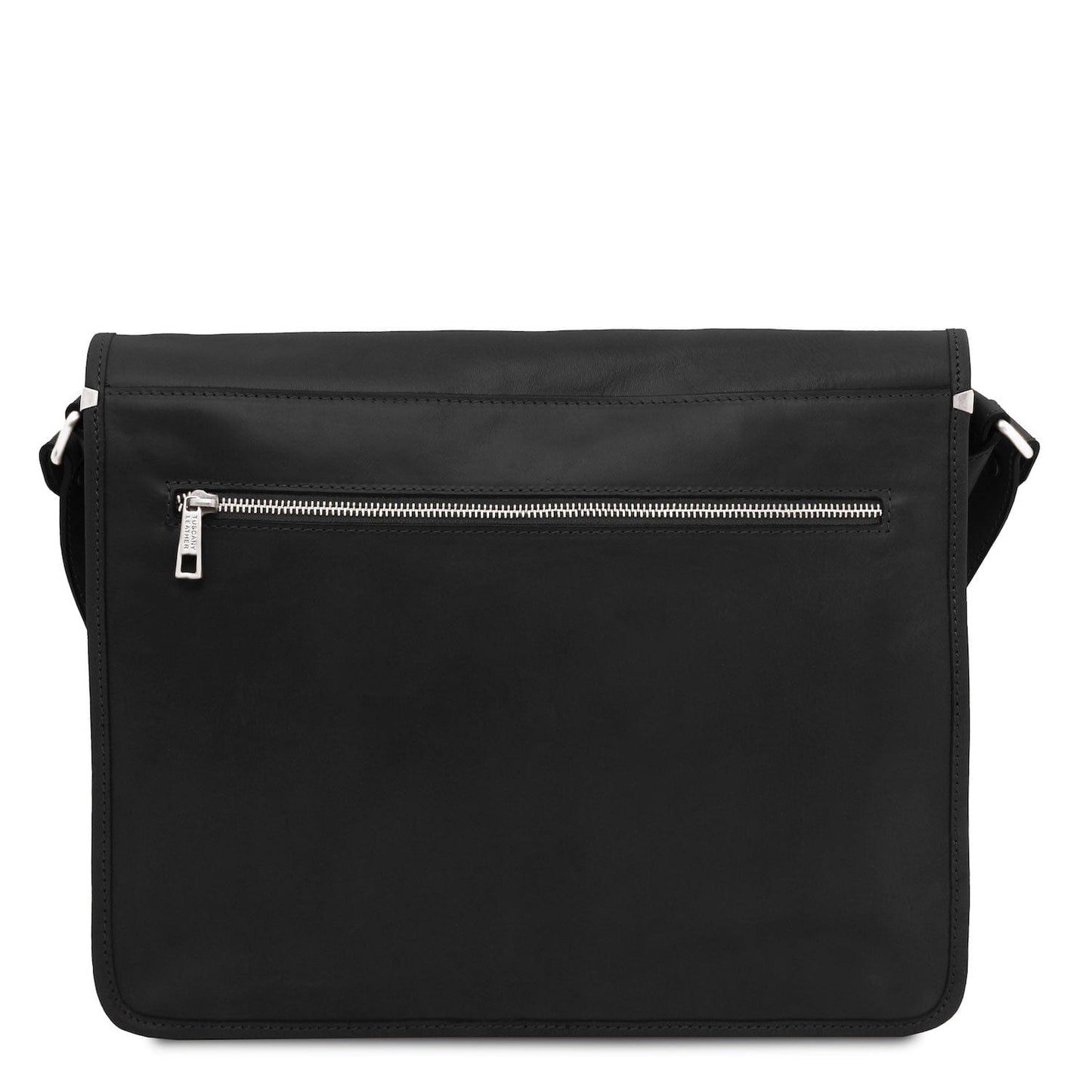 TL Messenger - Two compartment matte leather shoulder bag - Large size | TL142430