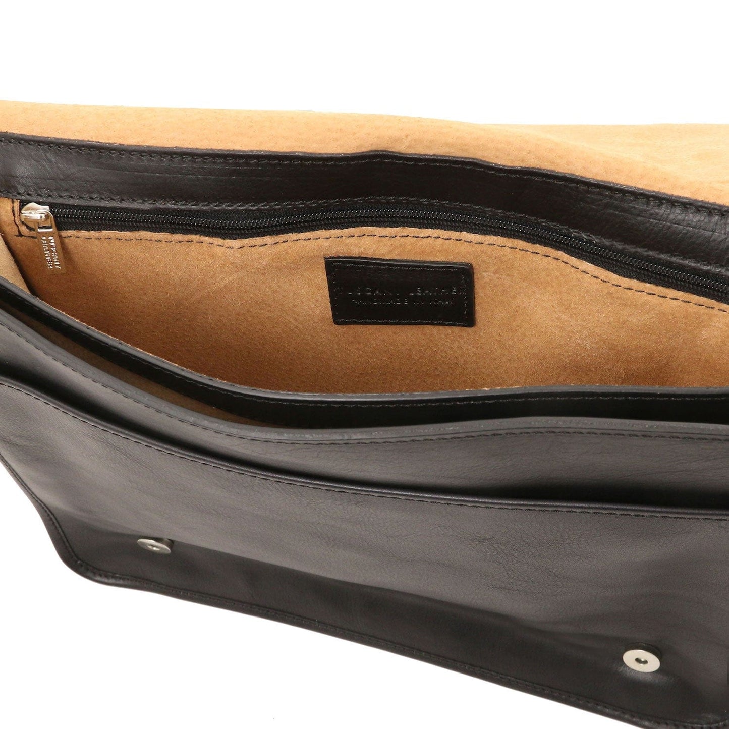 TL Messenger - Two compartment matte leather shoulder bag - Large size | TL142430