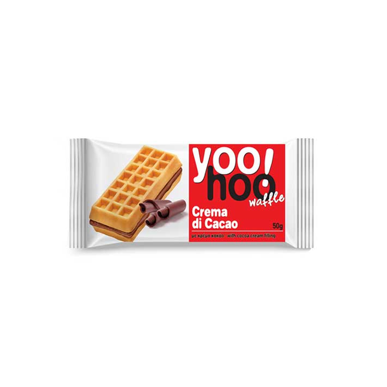 12 PACCHETTI YOOHOO WAFFLE CACAO ZANIBONI GR. 50